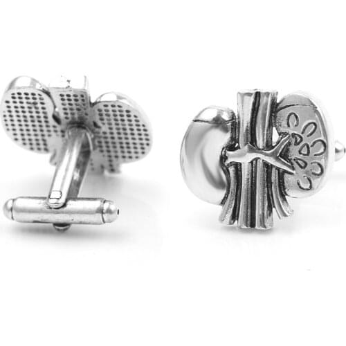 Fashion Human Medical Newborn Nurse Kidney Anatomy Cufflinks Cuff links Women Mens fashion Gemelos Shirt Bouton Manchette