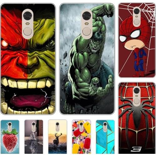 Hard Matte Case For Xiaomi Redmi 5 Plus Redmi5 Redmi Note 4 4X Note4 Global Phone Cover Cartoon Fundas Super Hero Coque Cat