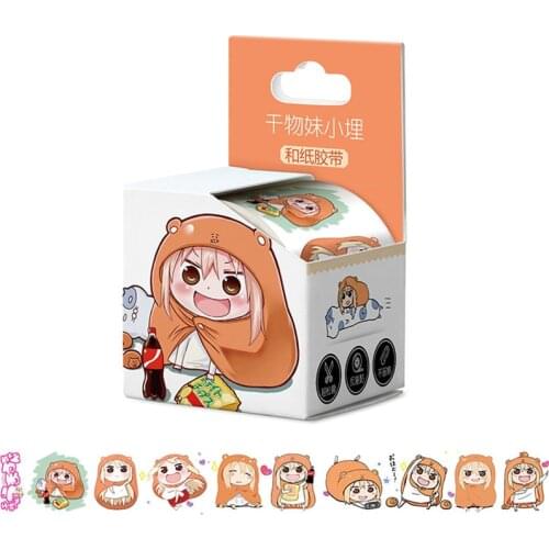 10 sets Anime Himouto Umaru chan Tape TOY Washi Tape Paper Hand account sticker 40mm x 5m toy gift