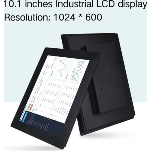 10.1 Inch Monitor Build-in Speaker VGA HDMI BNC AV USB Buckles Mounting Not Touch Screen Industrial Display computer screen