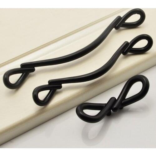 3.75'' 5'' New Dresser Pulls Handles Drawer Black Knobs and Pulls Handles/ unique cabinet Handles pulls / Kitchen Hardware