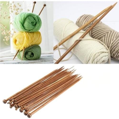 36pcs / Set Of Carbonized Single Point Sweater Needle Bar Knitting Tool DIY Handmade Sweater Knitting Crochet Set