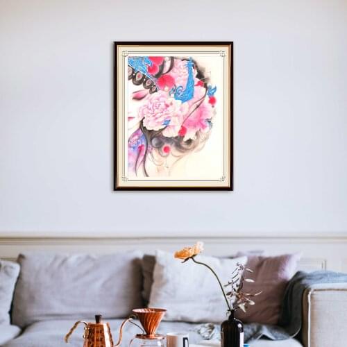 5D DIY Cartoon Diamond Painting Peking Opera Women Mosaic Diamond Embroidery Chinese Classic Cross Stitch Decoration Home Decor