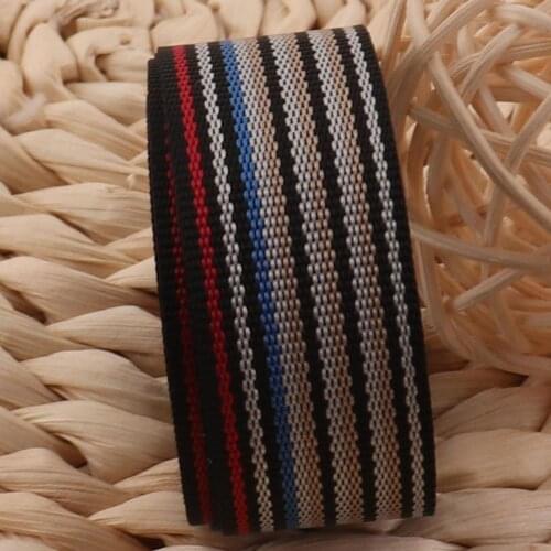 White Black White Striped nylon Webbing,20mm Webbing,Key Fobs,webbing By The Yard,Belt Webbing,Webbing Strap,Trim Soft Webbing