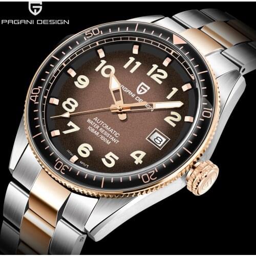 PAGANI Design 2020 Luxury Business Sport Mechanical Wristwatch Brand Men Watches Automatic Stainless Steel Waterproof Watch Men