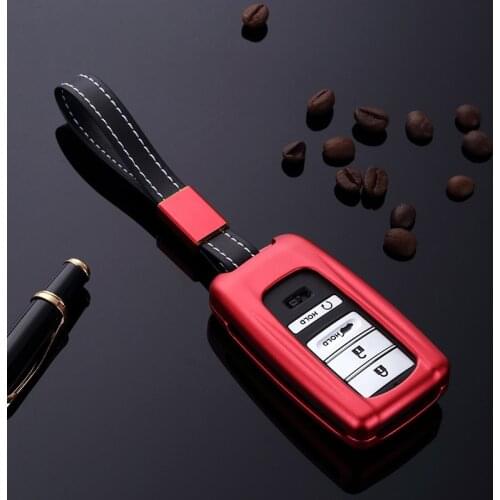 Aluminum Alloy Car Smart Remote Key Case Key Cover For ACURA RLX RDX MDX ILX TLX 2016 Car accessories