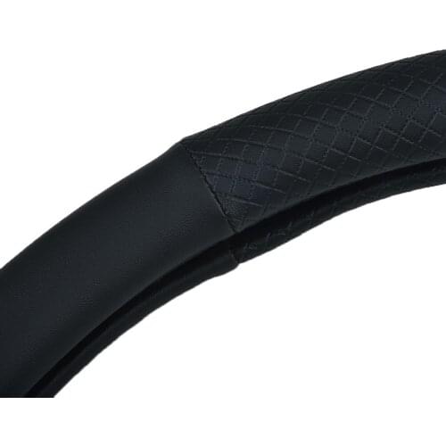 15\\\\\\\'\\\\\\\' Steering Wheel Cover PU Leather Auto Durable Fit AllSeasons Practical Universal Luxury
