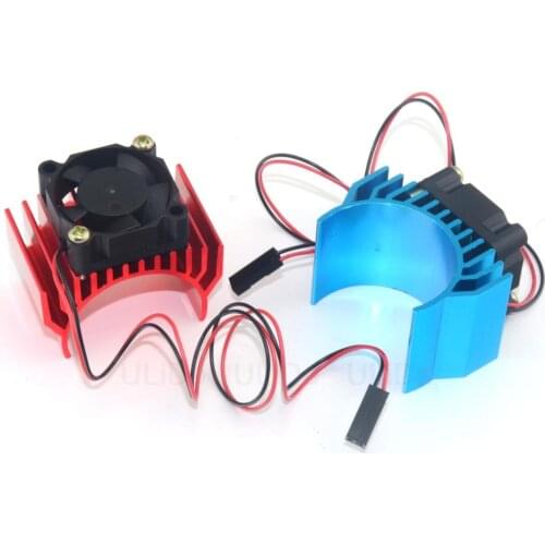Electric Car Brushless Motor Heatsink Cover Cooling Fan for 1:10 RC Car 540 550 3650 Size Motor Heat Sink Parts