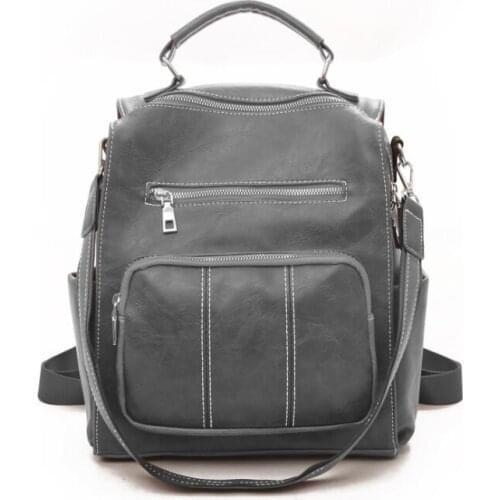 Khamezoa 2021 Female fashion womens backpack trend bag new pu pillow bags girl travel school bags