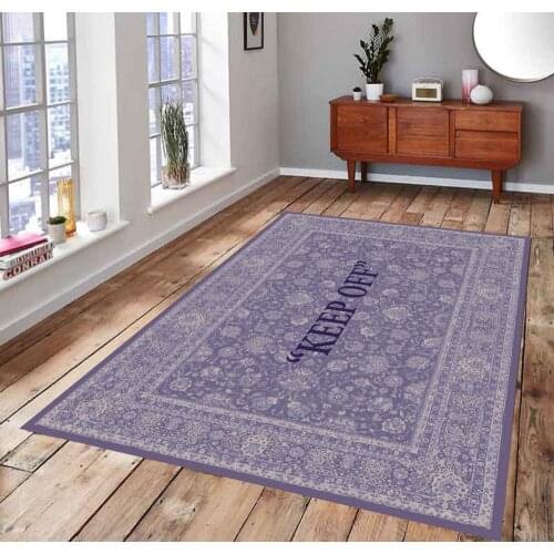 KEEP OFF 78 Patterned Carpet ,Non Slip Floor Carpet,Teens Carpet,Turkish Rug