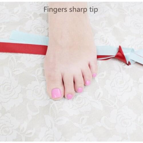 Beautiful female fashion short paragraph round toe candy fake tail light pink #008