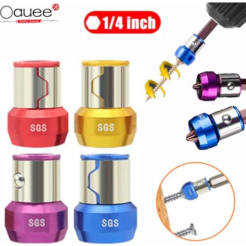 Magnetic Bit Holder Alloy Electric Magnetic Ring Screwdriver Bit Anti-Corrosion Strong Magnetizer for Phillip Drill Bit Magnetic