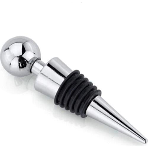 Metal Fresh Gift Durable Collection Bottle Stopper Zinc Alloy Wine Stoppers B88