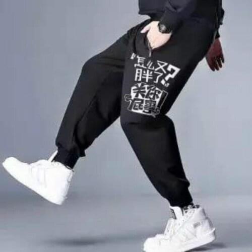 Mens Harem Pants Plus Size 8XL Man Cargo Pants Black Sweatpants Slacks Female Loose Jogger Pants Cool Ankle Length Cross-pants