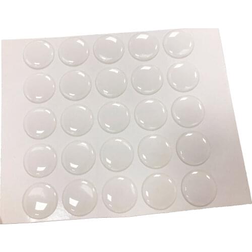 1000pcs 16MM Transparent Epoxy Sticker Resin Craft Epoxy Domes Adhesive Circles Stickers DIY Jewelry Accessories Making