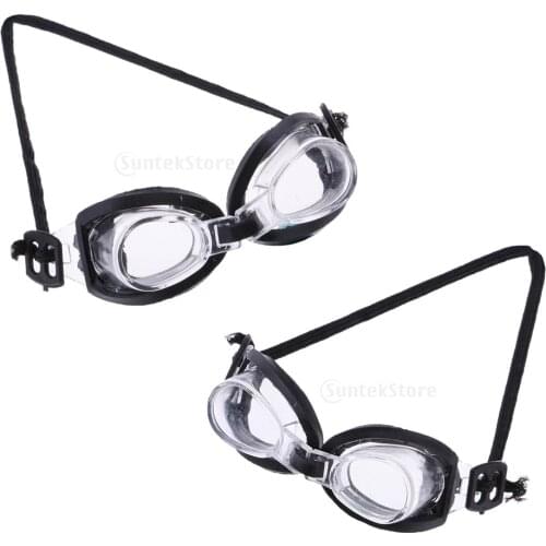 2pcs Sports Accessories Swimming Goggles for 1/6 Blythe Doll Summer Play Equipment