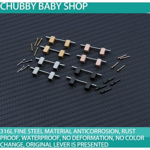 Stainless Steel 4 Screws 2 Links for AP Watch 15400 15500 26331 15202 Strap for Audemars And Piguet Watch Watch accessories