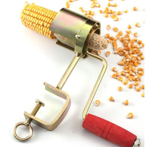 Creative Hand Planer Dry Corn Separator Easy One Step Rapid com Stripping Kerneler Cut Peel Thresher Device for Kitchen Gadgets