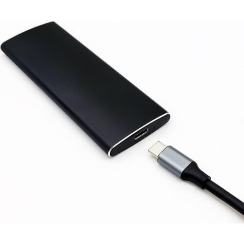 USB C 3.1 SSD Enclosure portable case external ssd hard drive case NVME USB 3.1 to M.2 NVMe SSD Mobile Hard Disk Box Adapt