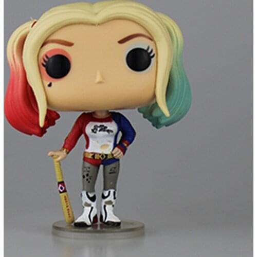 Q Version Harley Quinn Suicide Squad Anime Figure Figures Model Collection Action Toy Figure Boys Girls Kids Lover Gift Pvc