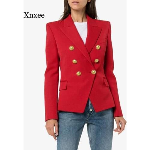 Spring and Autumn Womens Fashion Pink Blue White Black 2021 Ladies Suit Jacket Women Ladies Long Sleeve Elegant