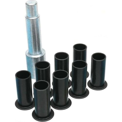 1 Set Door Hinge Pin Liners Bushings Kit Fit for 2007-2018 Jeep Wrangler JK 2007-2018 4 Doors Hinge Bushing Replacement Black