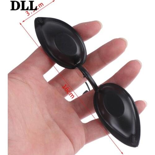 1pc Soft Sunbathing Eyewear Tanning Goggles Beach Adjustable UV Skin Tanning Eye Protection UV Shield Glasses Black