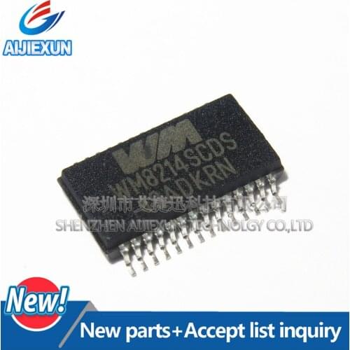 1Pcs WM8214SCDS SSOP28 40MSPS 16 BIT CCD DIGITISER in stock 100%New and original