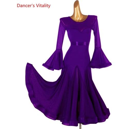 2020 ballroom dance competition dresses women standard dance dresses Spandex ballroom dance dresses standard Latin dress