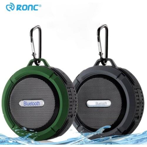 C6 Portable Bluetooth Speaker Waterproof Outdoor Shower Sound Box Mini Wireless Car Loudspeaker Support TF Card FM Handsfree