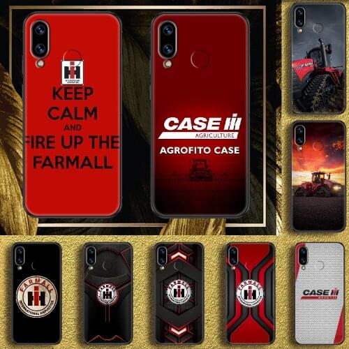 CASE IH Tractor Phone case For Huawei Honor 6 7 8 9 10 10i 20 A C X Lite Pro Play black painting coque trend shell tpu