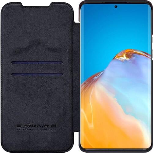 For Huawei P50 Case Nillkin Qin Series Classic Flip wallet Cases With card slot Phone shell For Huawei P50 Pro Leather Cover