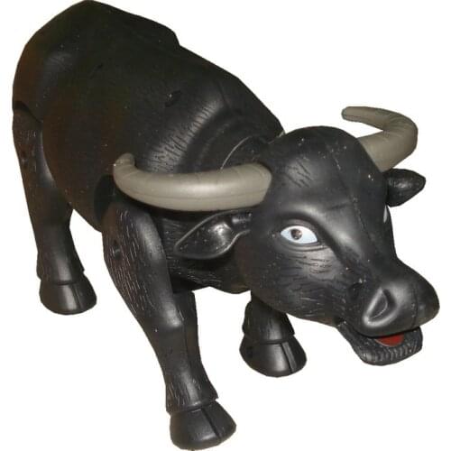 Childrens Educational Toys Electronic Universal Plastic Simulated Bull Models Flashing Sounding Toy Cute Birthday Gifts 2021