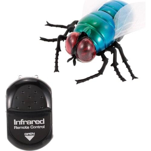 Infrared Remote Control Simulation Giant Fly RC Insect Animal Toy Present Gift with 3 battery kids Funny Playing robot toys