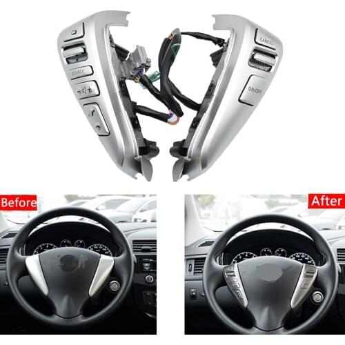 Steering wheel control buttons For Nissan TIIDA / For SENTRA / For Livina / For SUNNY /For ALMERA