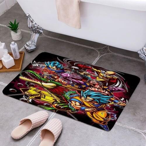 Anime Hero 3D Print Doormats Rectangle Non-Slip DoorMat Bedroom Kitchen Entrance Print Door rugs Dropshipping