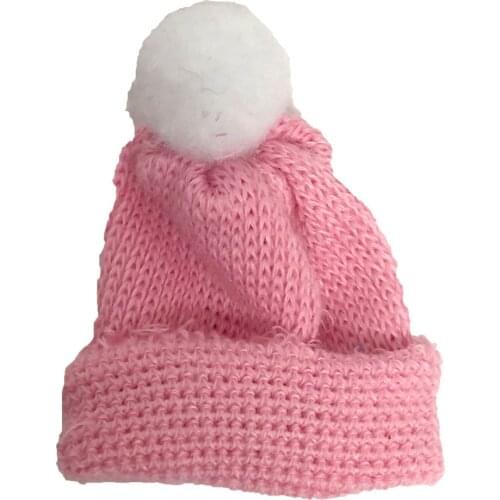 NK 1 Pcs Doll Pink Hat Fashion Cap Daily Headwear For Barbie Doll Accessories Gift Baby DIY Toys 010A 5X