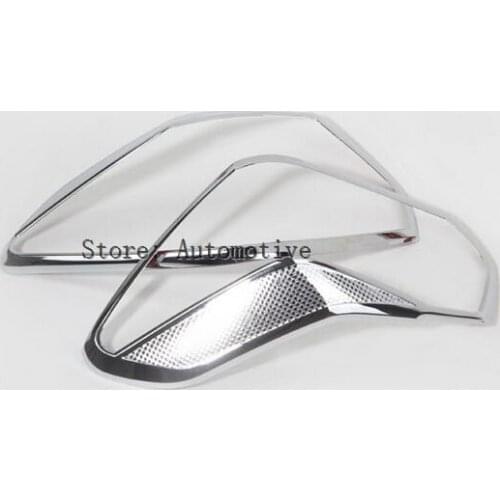 Accessories FIT FOR 2011 2012 2013 2014 2015 2016 2017 for Subaru XV CHROME REAR TAIL LIGHT LAMP COVER