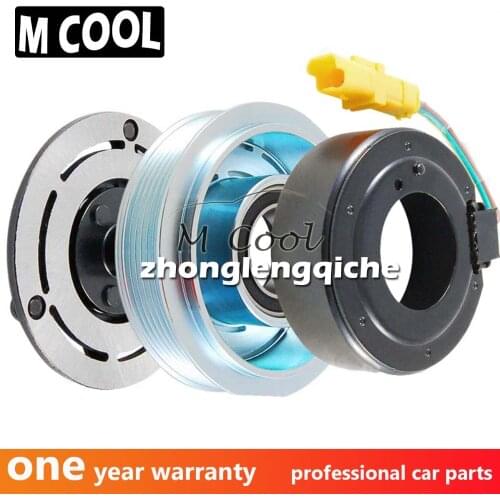 NEW AC Compressor Clutch ASSY For Peugeot 206 307 Partner 6453LA 6453LF 6453LH 6453LN 6453LQ 6453LR 6453LS 6453LX 6453NL 6453QE