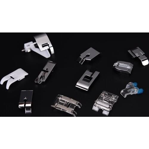 New Mini Multi-Function Sewing Machine Presser Foot Set Sewing Tools Iron Zipper Foot Sewing Machine Feet