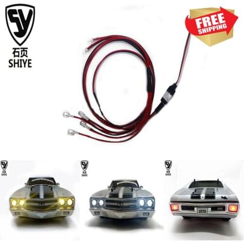 Radio control RC Car led light system for Kyosho FAZER 1970 SS option upgrade parts