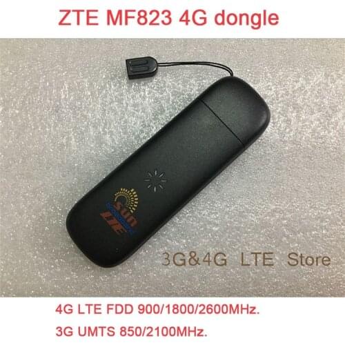 Unlocked ZTE MF823 wifi USB Dongle USB Stick Datacard band 3 7 8 Mobile SIM Card 4g adapter Hotspot Dongle PK e5776 e3372 e3276