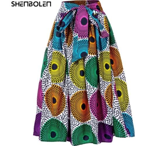 Shenbolen Women's Midi Skirts