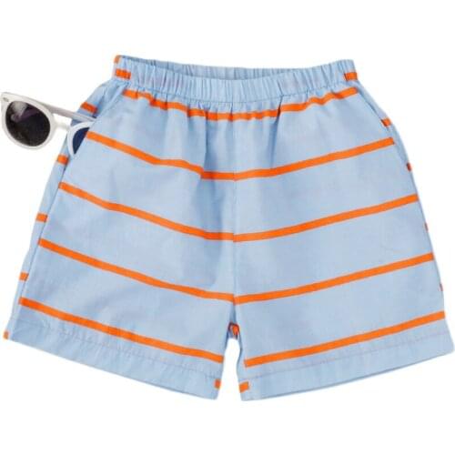 YourSeason Korean Boys 3 Years Fashion Stripes Shorts Colorful Dot Teenage Boy Thin Shorts Elastic Waist Summer Pants Clothing