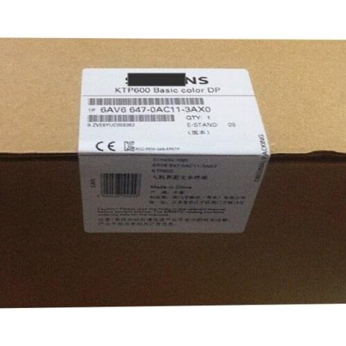 Brand new original 6AV6647-0AC11-3AX0 6 inch KTP600 DP touch screen 6AV6 647-OAC11-3AXO spot