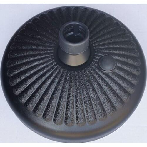 Multipurpose Garden Yard Umbrella Base Stand Round Plastic Patio Umbrella Holder for Outdoor Lawn Garden High Weight