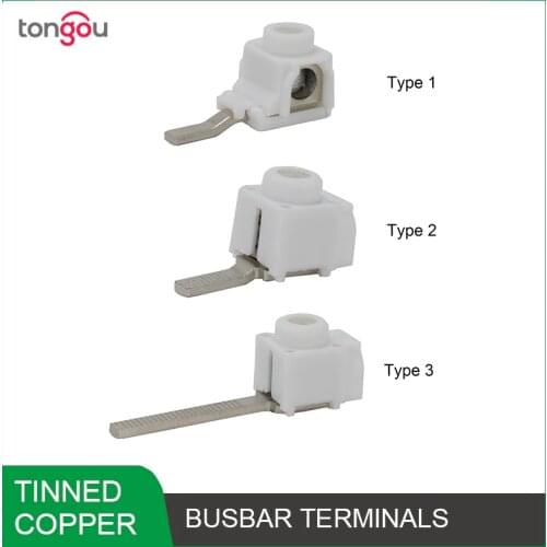 Explosive products 25 mm² In coming Terminals for Busbar Circuit Breaker Distribution Box MCB Electrical Wire Connector