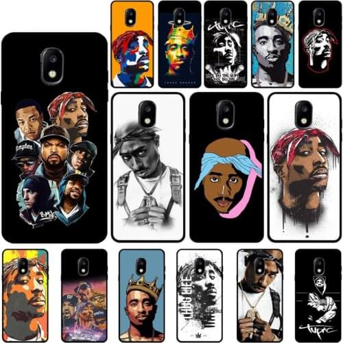 YNDFCNB Tupac Shakur Phone Case For Samsung Galaxy J7 J6 J6PLUS J8 J4 J4Plus J7DUO J7NEO J2 J5 J6 J7 Prime
