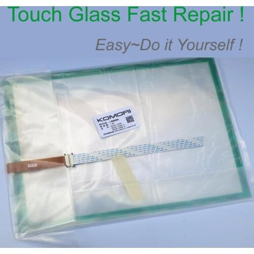 Komori MTM-15DK MTM-15DK-1 MTM-15DK-2 Touch Screen Glass for operation Panel repair~do it yourself, Have in stock
