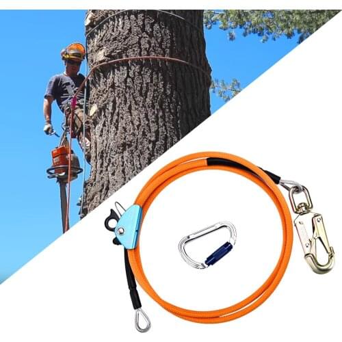 1/2 Inch X 12 Inch Steel Wire Core Flip Line Kit Climbing Positioning Rope For Arborists Climbers Tree Climbers For Arborist